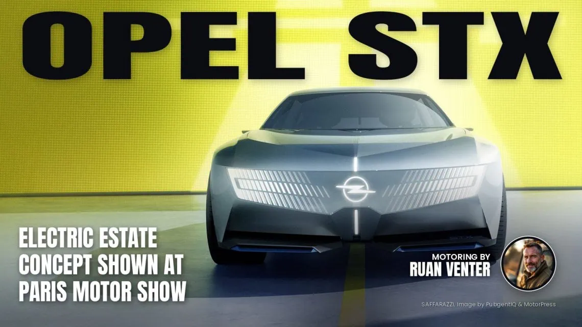 Opel STX Concept electric estate front view - Saffarazzi Opel STX Concept electric estate front view