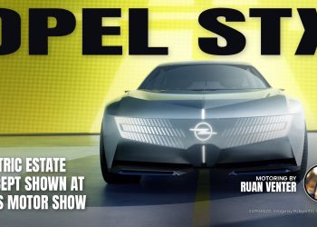 Opel STX Concept electric estate front view