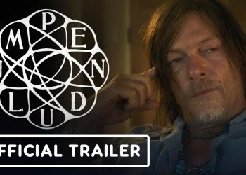 Pendulum trailer still: the opening frame of the official YouTube video.