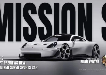 Porsche Mission S concept front three-quarter view