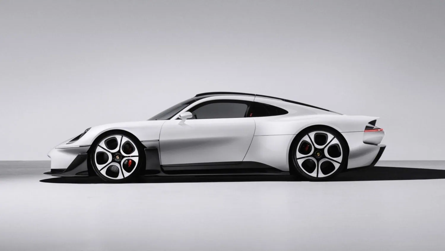 Porsche Mission S concept side profile - Saffarazzi Porsche Mission S concept side profile