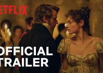 Pride and Prejudice trailer still: the opening frame of the official YouTube video.