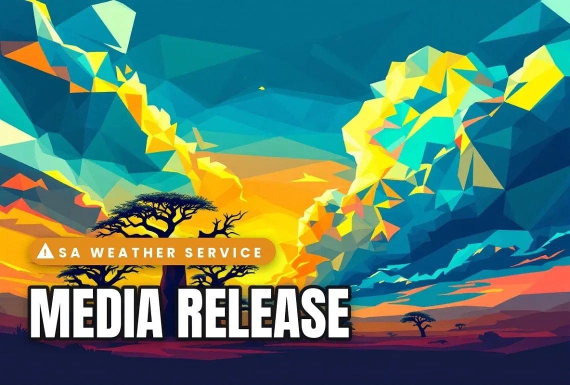 SAWS issues weather outlook for special votes - Saffarazzi Illustrated weather scene for the SAWS media release on SAWS issues weather outlook for special votes and election day.