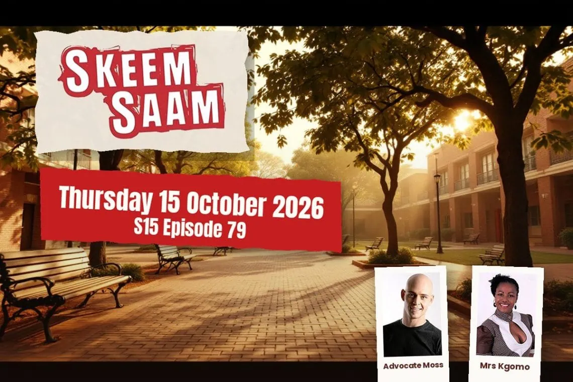 Skeem Saam teasers Thursday 15 October 2026