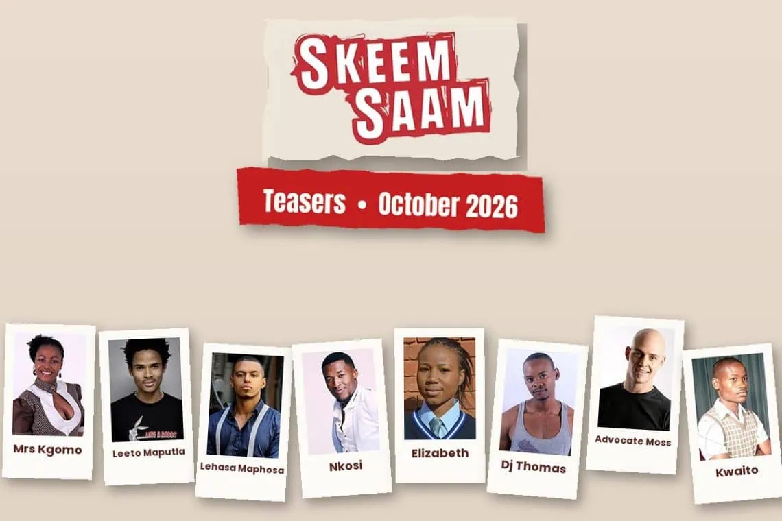 Skeem Saam teasers for October 2026 with cast