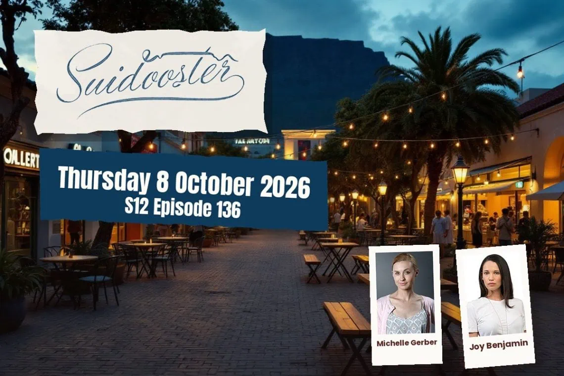 S12 Episode 136 Suidooster: Bridgette Hunts The Truth - Saffarazzi Suidooster teasers Thursday 8 October 2026