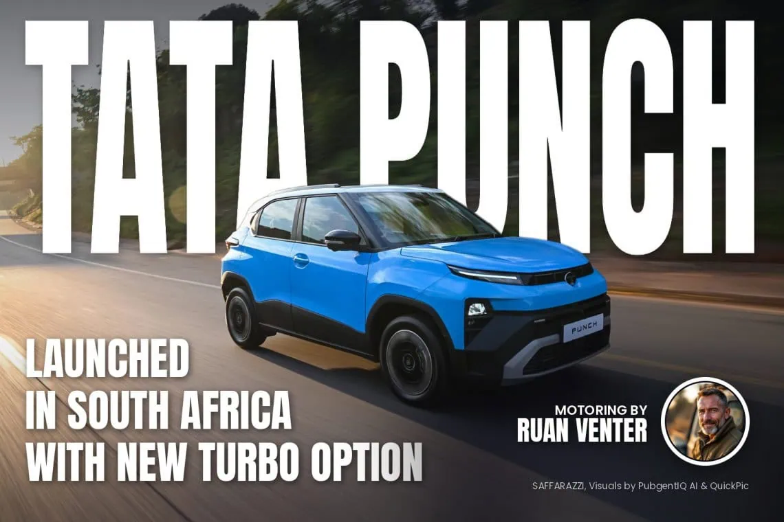 Tata Punch launched in South Africa - Saffarazzi Tata Punch magazine cover: Launched in South Africa with new turbo option, with the writer's by-line.