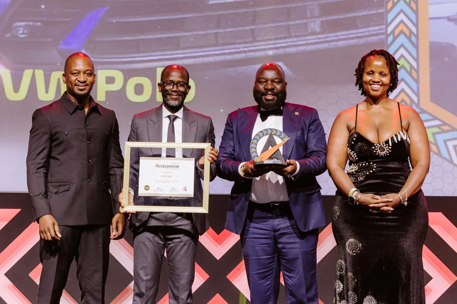 Volkswagen Polo wins Naamsa Accelerator Award on stage - Saffarazzi Volkswagen Polo wins Naamsa Accelerator Award on stage