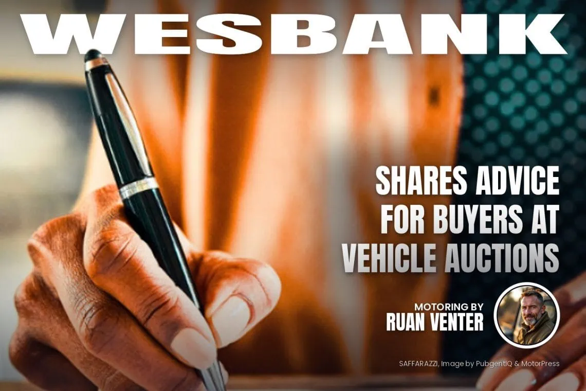 Buyer signing vehicle auction paperwork for WesBank finance - Saffarazzi Buyer signing vehicle auction paperwork for WesBank finance