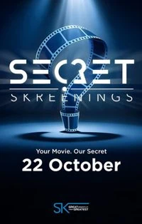 Secret SKreenings poster, Cinemas in South Africa, 16 October 2026