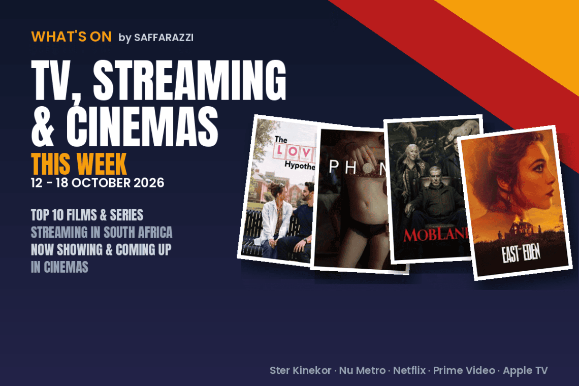 What to Watch this Week! MobLand, The Love Hypothesis, Reacher? - Saffarazzi What to Watch this Week! MobLand, The Love Hypothesis, Reacher?: the Top 10 films and series streaming in South Africa, now showing and coming up in cinemas