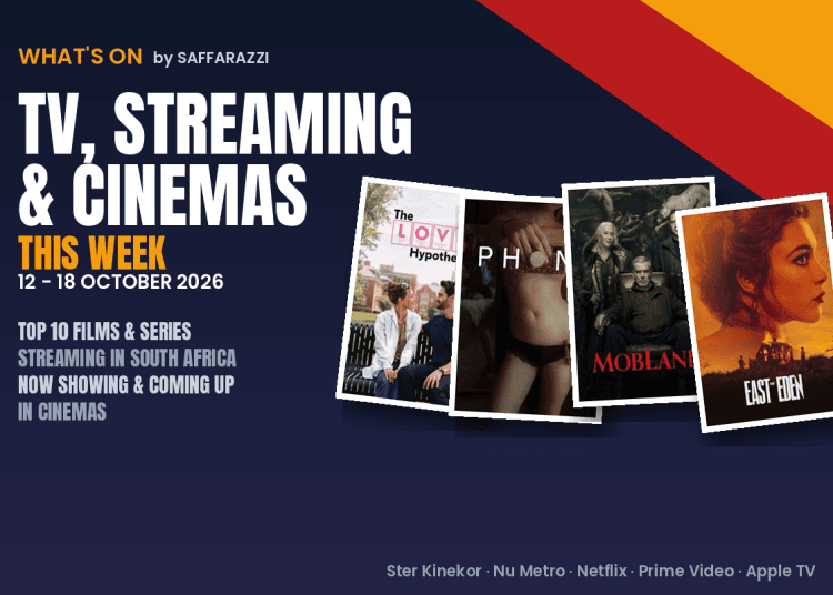 What to Watch this Week! MobLand, The Love Hypothesis, Reacher?: the Top 10 films and series streaming in South Africa, now showing and coming up in cinemas